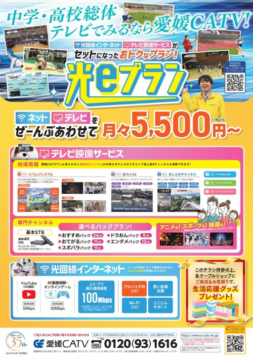 モバイル×光eプラン