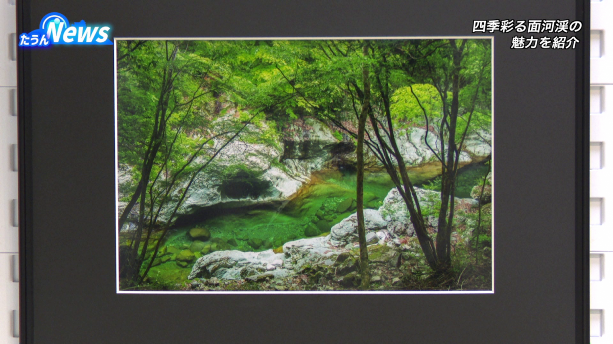 写真展 「面河渓の四季」