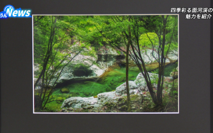 写真展 「面河渓の四季」