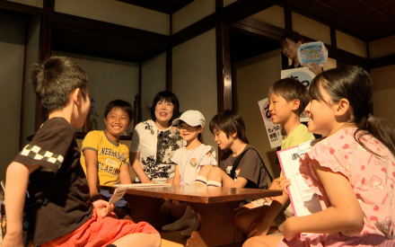 子規博探検ツアーなるほどしきさん