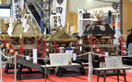 秋祭り 古町大神輿展示